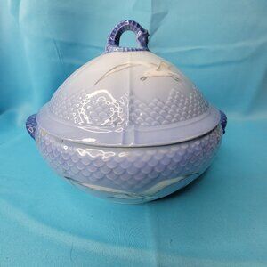 Bing & Grondahl Copenhagen Porcelain Seagull Round Covered Vegetable Server B&G